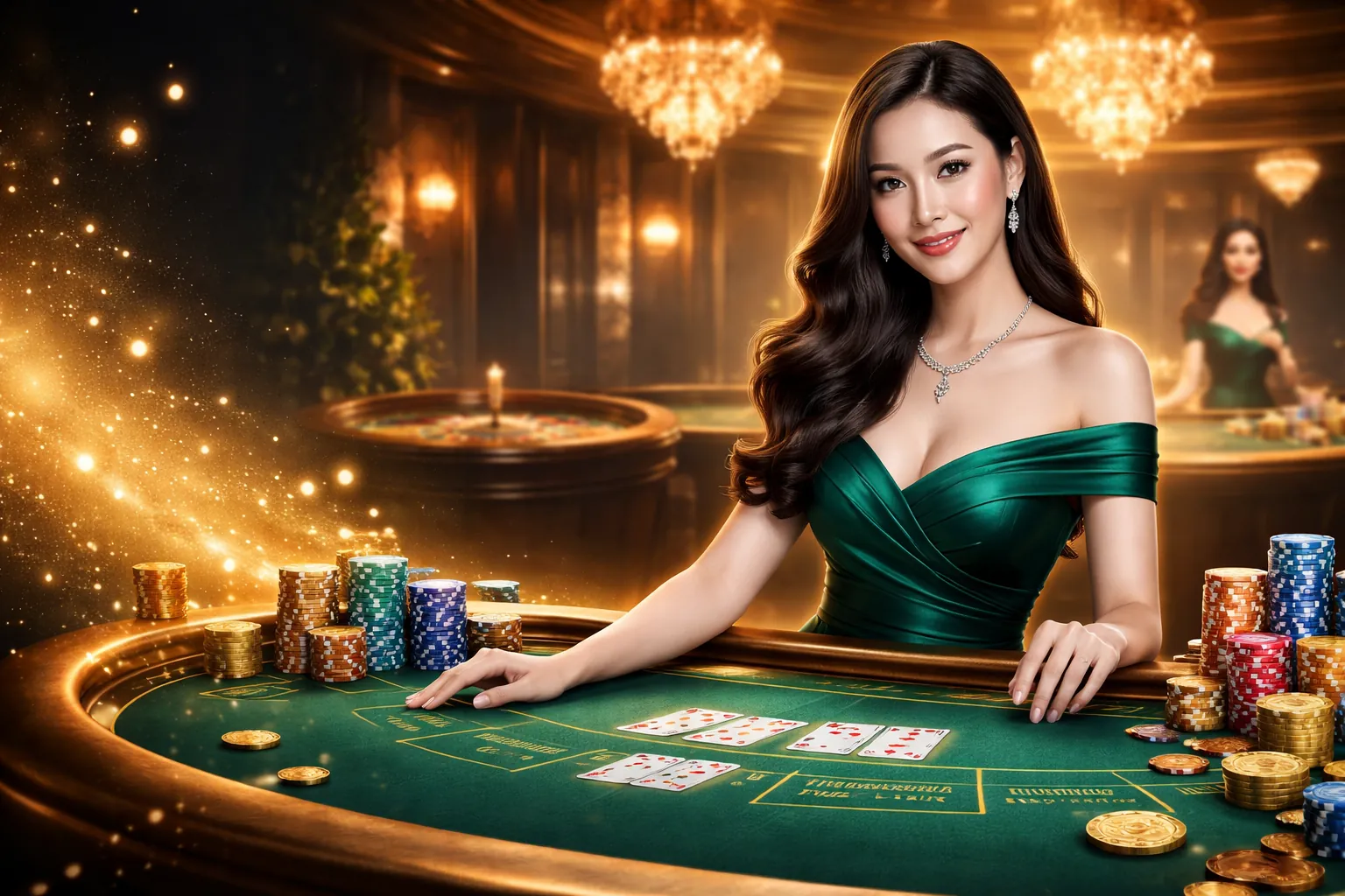 Bàn chơi game bài poker tại 1888v